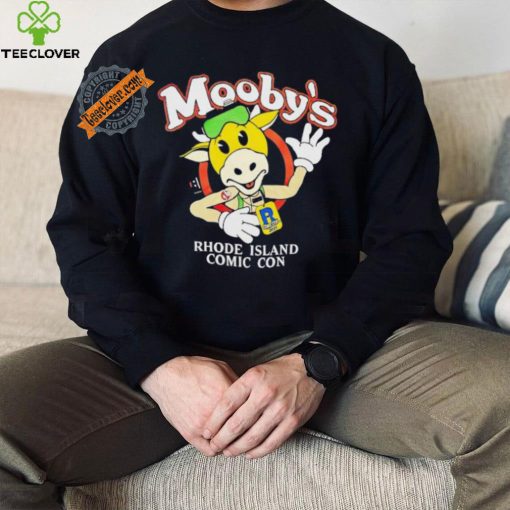 Mooby’s Rhode Island comic con hoodie, sweater, longsleeve, shirt v-neck, t-shirt