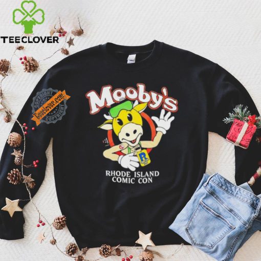 Mooby’s Rhode Island comic con hoodie, sweater, longsleeve, shirt v-neck, t-shirt