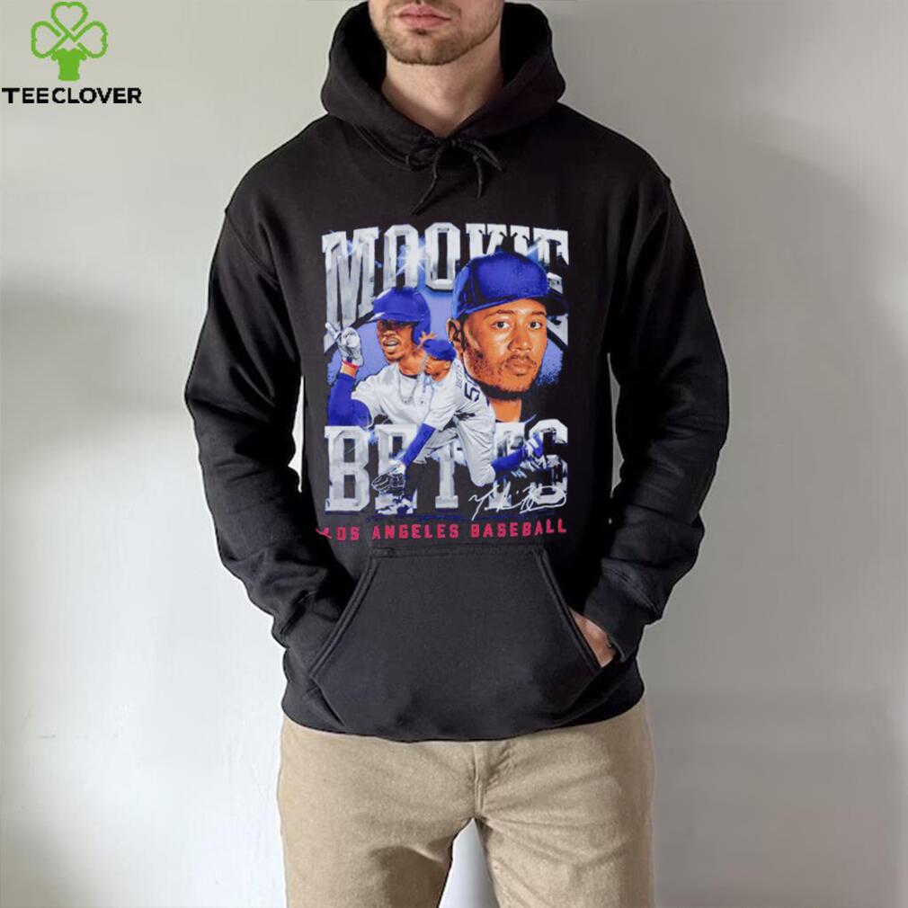 Mookie Betts Los Angeles D Vintage Baseball Shirt Mookie Betts Los Angeles D Vintage Baseball Shirt
