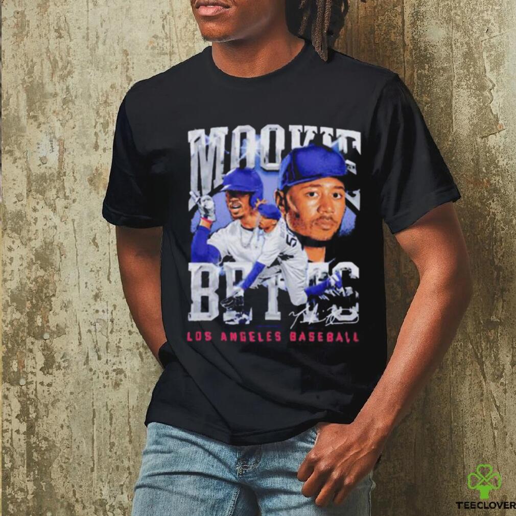 Mookie Betts Los Angeles D Vintage Signature Shirt Mookie Betts Los Angeles D Vintage Signature Shirt