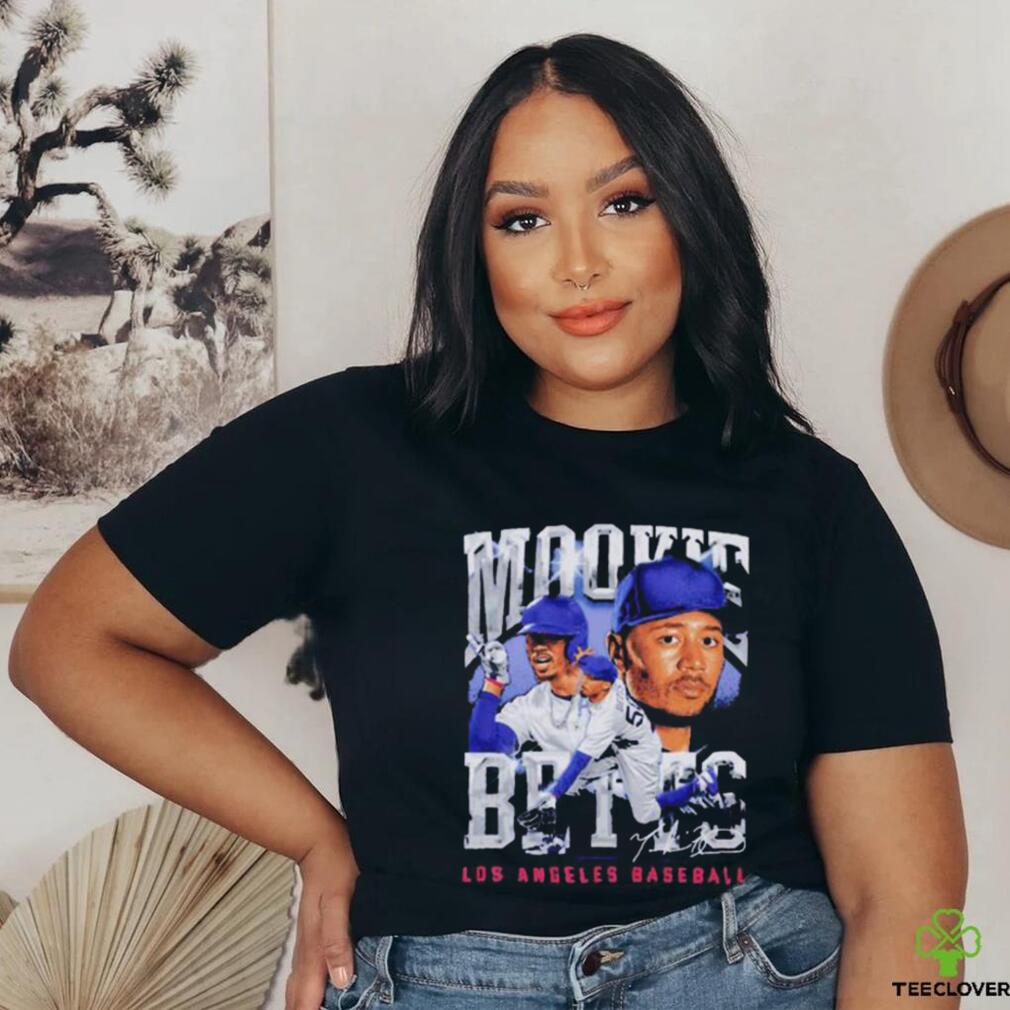 Mookie Betts Los Angeles D Vintage Signature Shirt Mookie Betts Los Angeles D Vintage Signature Shirt