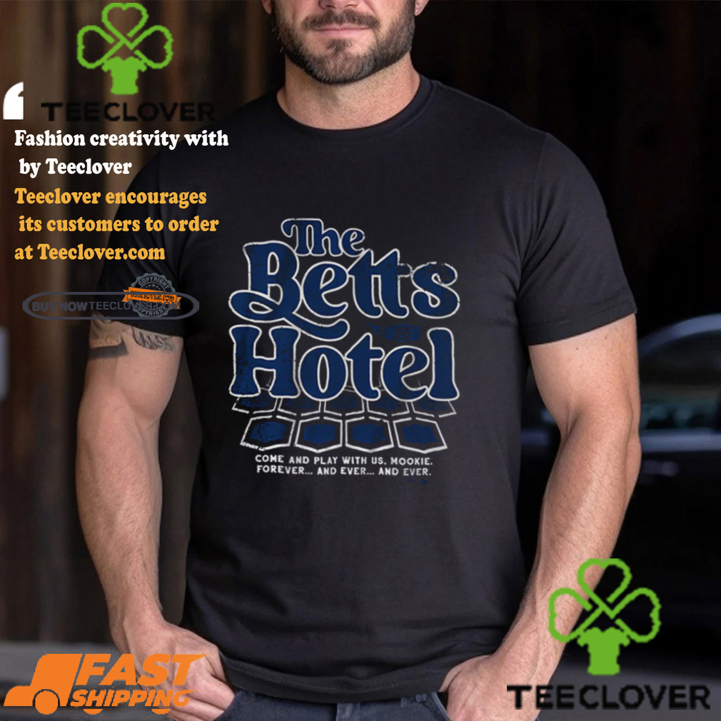 Mookie Betts The Betts Hotel Shirt Mookie Betts The Betts Hotel Shirt