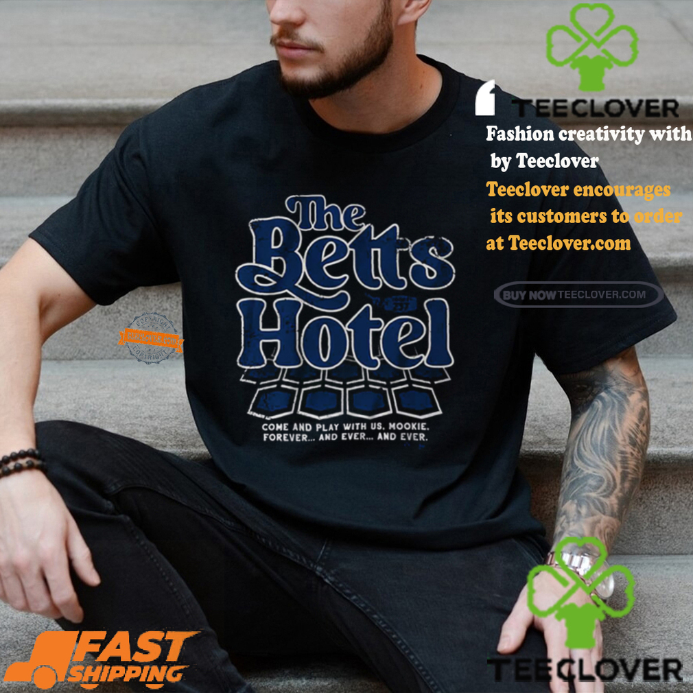 Mookie Betts The Betts Hotel Shirt Mookie Betts The Betts Hotel Shirt