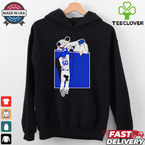Mookie Betts vs New York Yankees fans interference shirt