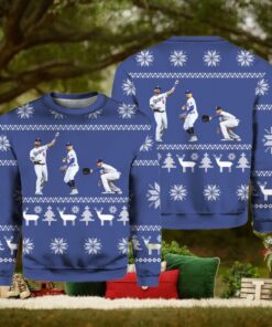 Mookie Freddie And David Dodger Ugly Christmas Sweater