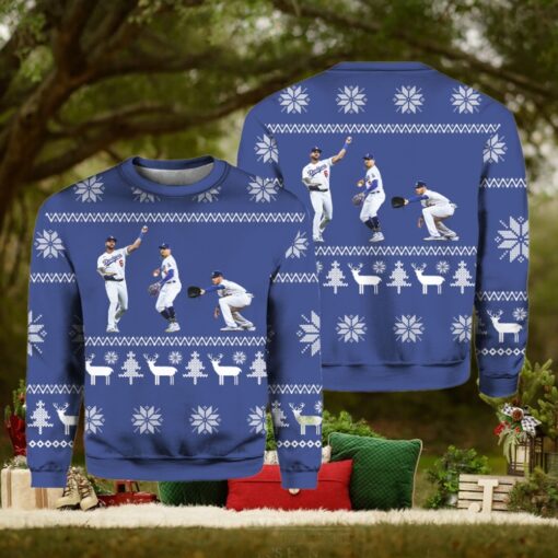 Mookie Freddie And David Dodger Ugly Christmas Sweater