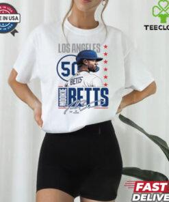 Mookie betts #50 white signature hoodie, sweater, longsleeve, shirt v-neck, t-shirt