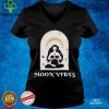 Moon Vibes Celestial Design Esoteric Spiritual Wicca Art Shirt