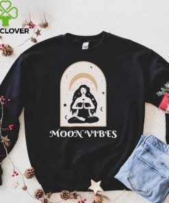 Moon Vibes Celestial Design Esoteric Spiritual Wicca Art Shirt