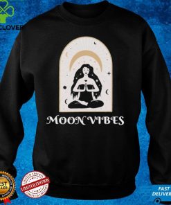 Moon Vibes Celestial Design Esoteric Spiritual Wicca Art Shirt