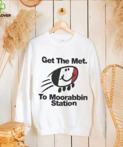 Moorabbin Station ‘Get the Met’ retro shirt