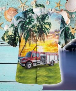 Moore Haven Florida Glades County Public Safety Hawaiian Shirt