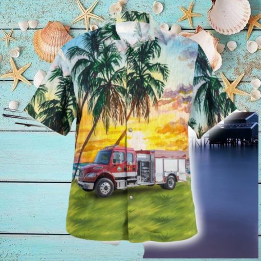 Moore Haven Florida Glades County Public Safety Hawaiian Shirt