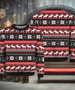 Moose Christmas Party Ugly Christmas Sweater