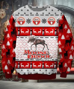 Moose Drool 3D Ugly Christmas Sweater Christmas Gift