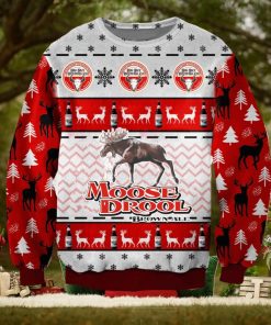 Moose Drool 3D Ugly Christmas Sweater Christmas Gift