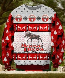 Moose Drool Brown Ale Christmas Ugly Sweater