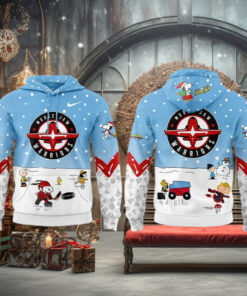 Moose Jaw Warriors Peanuts & Snoopy Night For Fans Limited Hoodie Cap