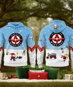 Moose Jaw Warriors Peanuts & Snoopy Night For Fans Limited Hoodie Cap
