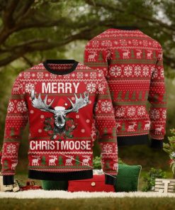Moose Ugly Christmas Sweater For Men & Women