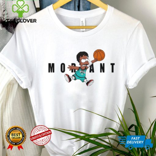 Morant The Simpsons Memphis Grizzlies Ja Morant White Shirt