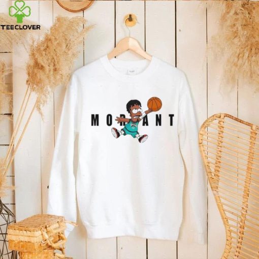 Morant The Simpsons Memphis Grizzlies Ja Morant White Shirt