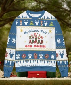 More Muppets My Christmas Wish Ugly Sweater For Woman