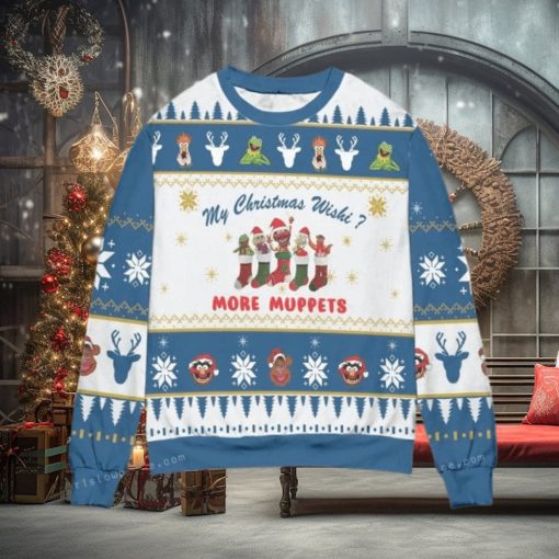 More Muppets My Christmas Wish Ugly Sweater For Woman
