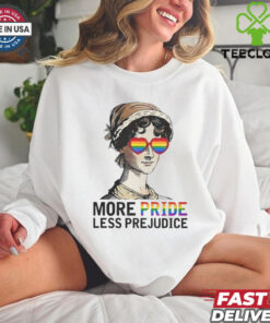 More Pride Less Prejudice Jane Austen LGBTQ shirt