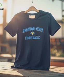 Morehead State Eagles Under Armour Football Performance T Shirt Gray