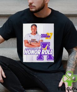 Morgan Johnson American Athletic Conference Honor Roll poster shirt