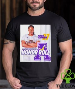 Morgan Johnson American Athletic Conference Honor Roll poster shirt