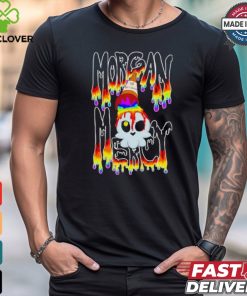 Morgan Mercy Morgan Mercy Rinbow Drip shirt