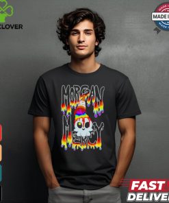 Morgan Mercy Morgan Mercy Rinbow Drip shirt