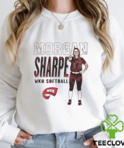 Morgan Sharpe WKU softball cartoon shirt