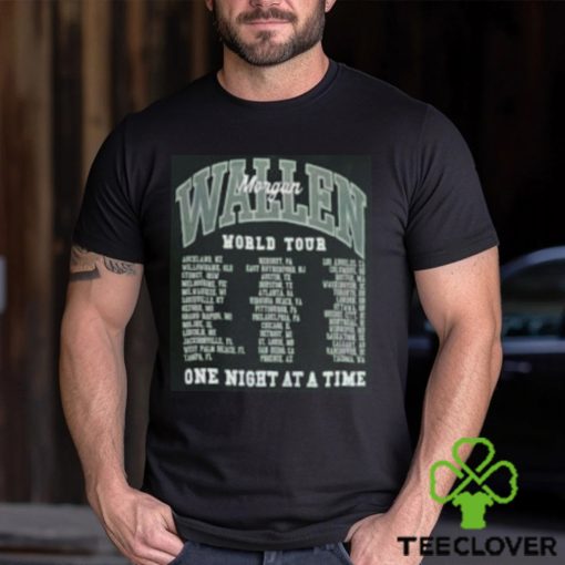 Morgan Wallen Green Hoodie Sweatshirt Shirt