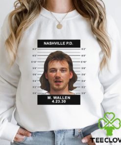 Morgan Wallen Mugshot Nashville PD T Shirt