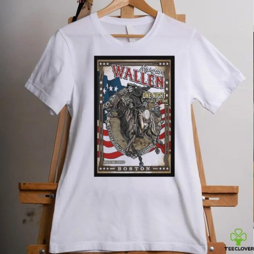 Morgan Wallen One Night At A Time World Tour 2023 Fenway Park Boston, MA Aug 18 Poster Shirt