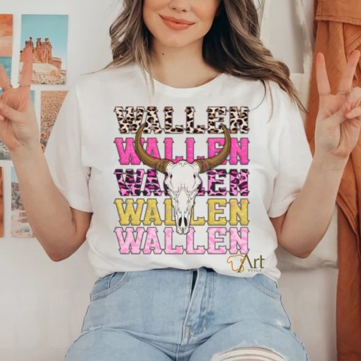 Morgan Wallen Western Bull Skull shirt