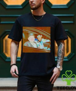 Morgan Wallen and Drake In Car shirt