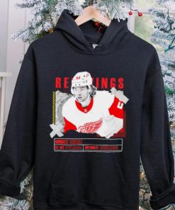 Moritz Seider number 53 Detroit Red Wings ice hockey player pose paper gift hoodie, sweater, longsleeve, shirt v-neck, t-shirt