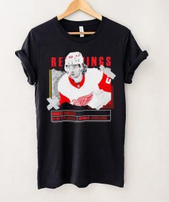 Moritz Seider number 53 Detroit Red Wings ice hockey player pose paper gift hoodie, sweater, longsleeve, shirt v-neck, t-shirt