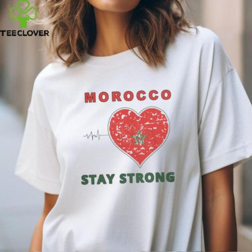 Morocco Support Shirt Pray For Morocco Shirt