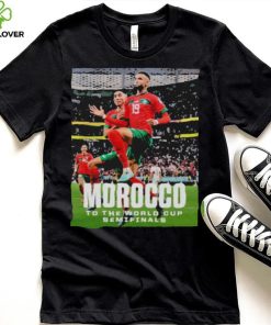 Morocco to the world cup semifinals T shirt