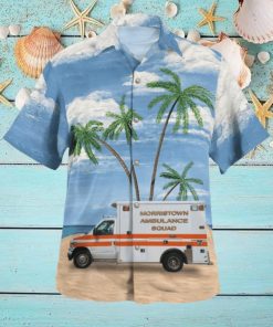 Morristown New Jersey Morristown Ambulance Squad Hawaiian Shirt