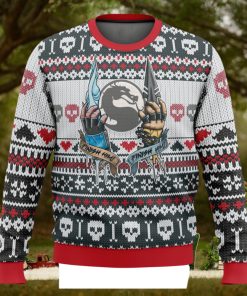 Mortal Kombat Finish Him Ugly Christmas Sweater