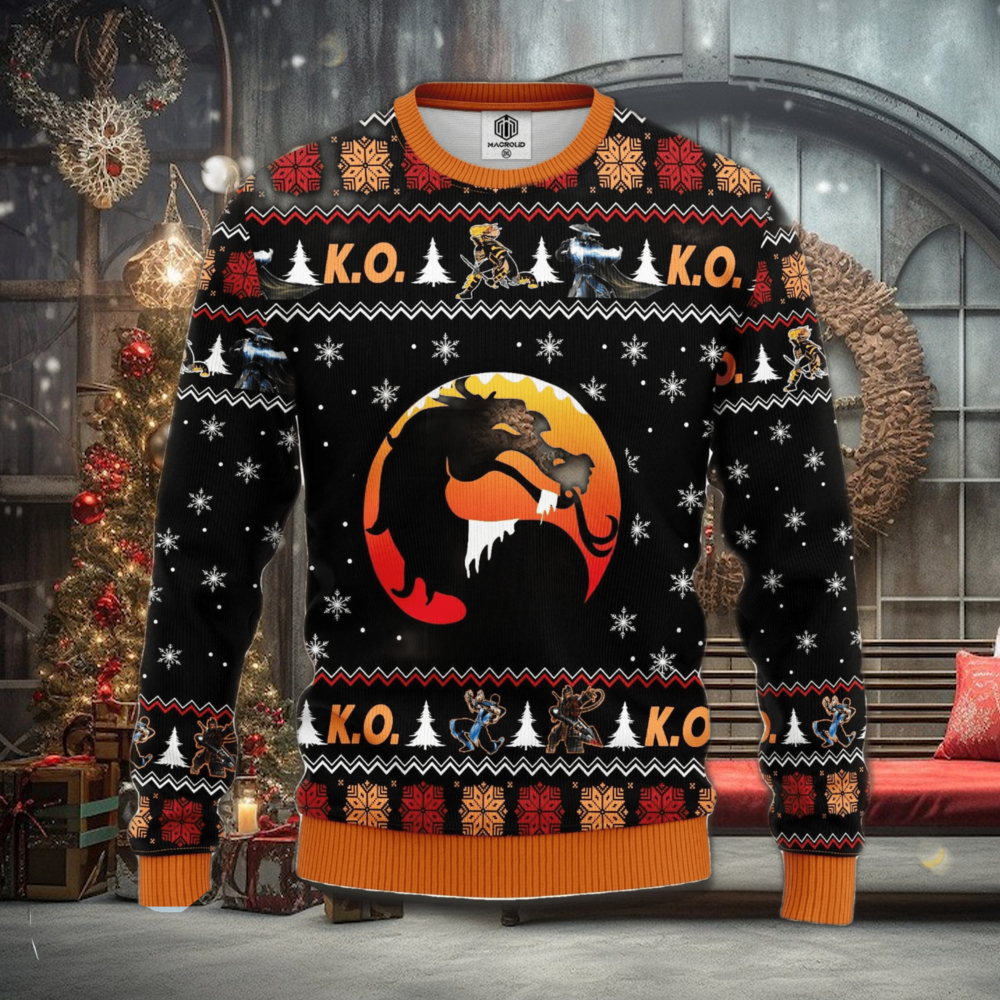 Mortal Kombat Ugly Christmas Sweater For Men Women Mortal Kombat Ugly Christmas Sweater For Men Women