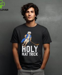 Moses mascot hockey holy hattrick shirt 2 Moses mascot hockey holy hattrick shirt