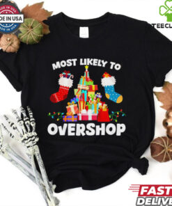 Most Likely To Overshop Christmas sweatshirt