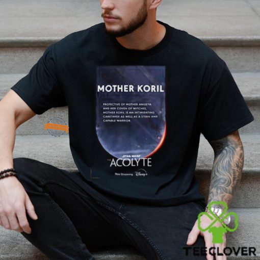 Mother Koril Character In Star Wars The Acolyte Now Streaming On Disney Two Sides Unisex T Shirt